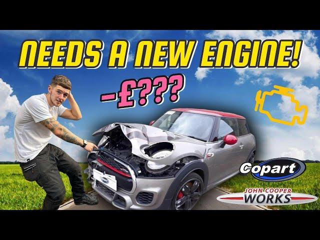 I HAD TO BUY A NEW ENGINE FOR MY WRECKED MINI JOHN COOPER WORKS!