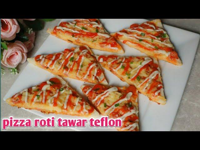 PIZZA ROTI TAWAR TEFLON murah mudah