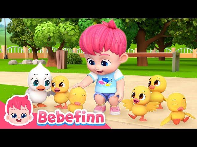 Five Little Ducks ㅣEP136ㅣSong for KidsㅣBebefinn Nursery Rhymes