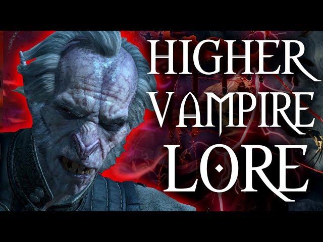 Witcher 3 - Hidden Society of Higher Vampires - Witcher 3 Lore & Mythology