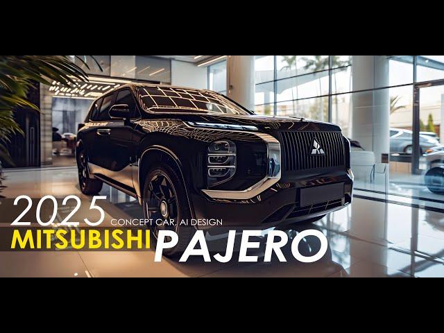 Mitsubishi Pajero All New 2025 Concept Car, AI Design