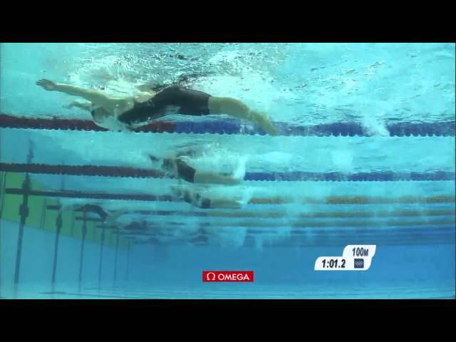 Women's 200m Butterfly Swimming Final - Singapore 2010 Youth Games