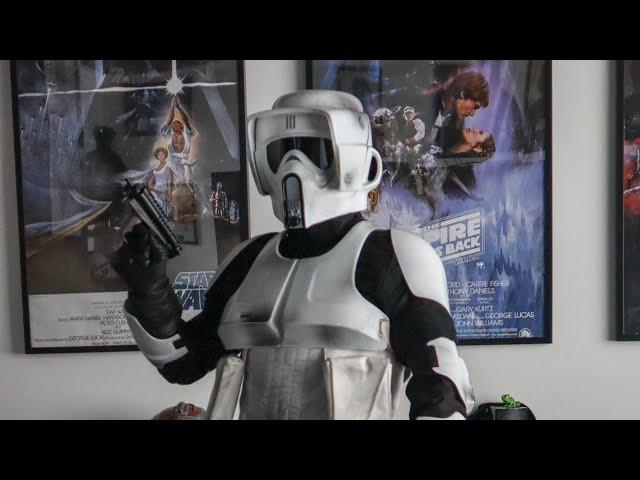 SCOUT Trooper / BIKERSCOUT from RS Propmasters Star Wars REVIEW. Please like and subscribe for more!