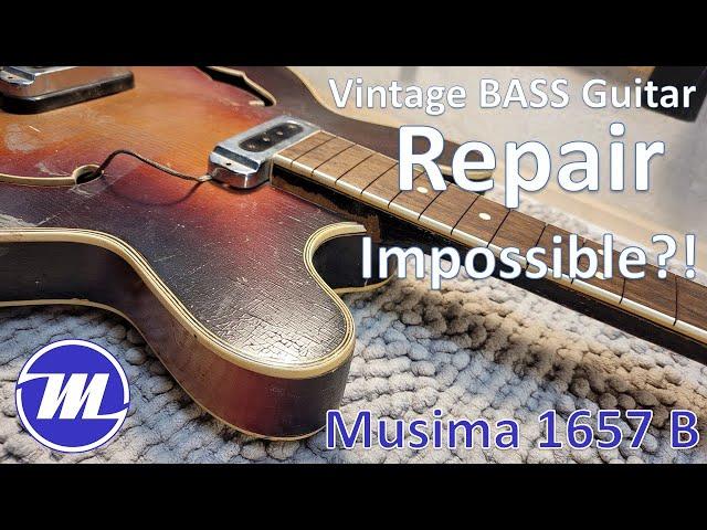 Repair declined?! - Inspecting a Musima 1657 Bass Guitar