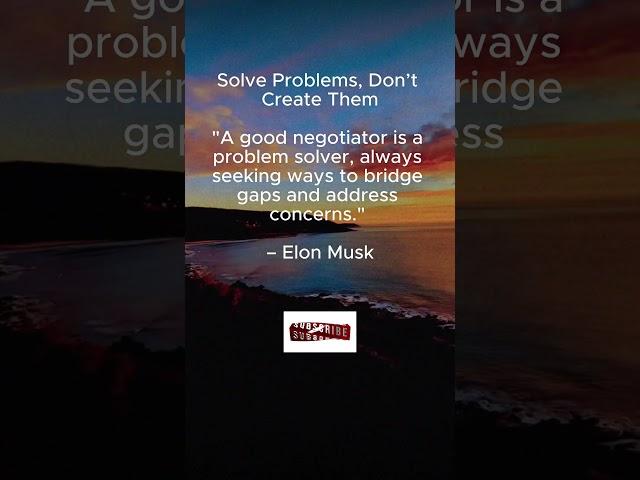 Solve Problems, Don’t Create Them