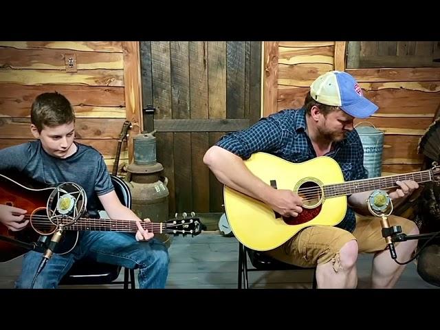 Amazing Grace - Bluegrass Guitar By Noah And Jake Stogdill