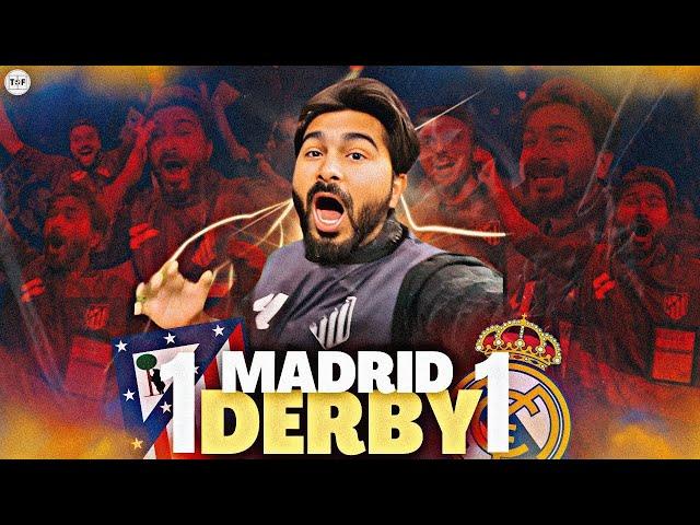 I saw riots at the Atletico vs Real Madrid Derby | Barca Fans Happy | #MatchDayVlog