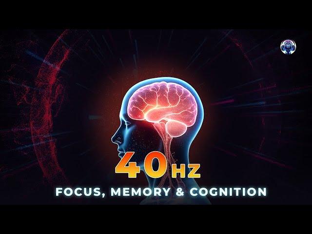 Unlock Your Genius: 40Hz Gamma Binaural Beats for Enhanced Focus, Memory & Cognition