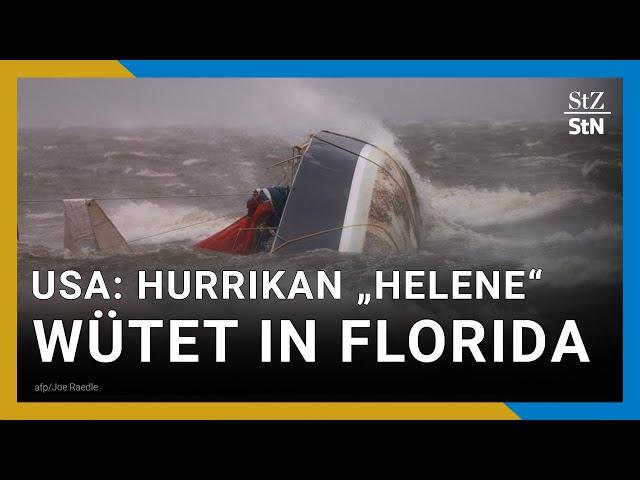 „Extrem gefährlicher“ Hurrikan „Helene“ trifft Florida | Mehrere US-Bundesstaaten betroffen