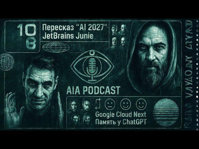 Ужасы "AI 2027" / JetBrains Junie, Llama 4, Google Cloud Next и память у ChatGPT / AIA Podcast #108