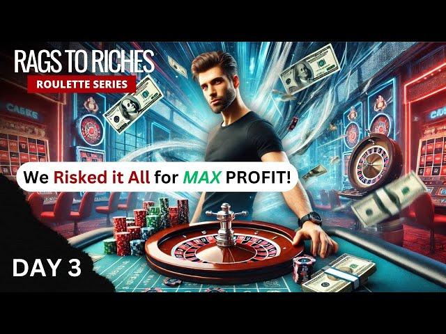 Clever Roulette Strategy Tactics to BEAT the Casino! (DAY 3)