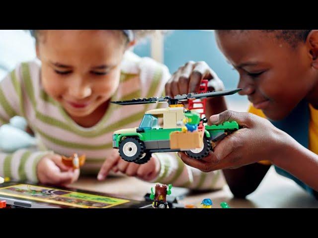 Billigmarkedet.no | LEGO City Missions 60353 Redning av ville dyr i naturen