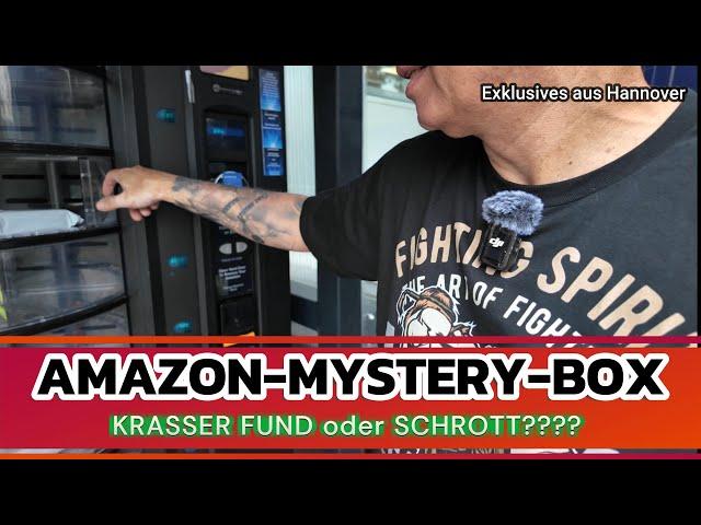 Krasser Fund oder nur Schrott? Amazon-Retouren-Automat bei Hannover.