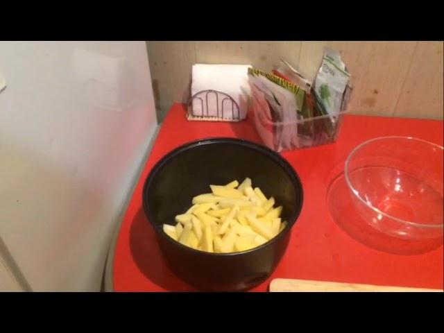 Жареная картошка с печенкой !!! Простой и вкусный рецепт