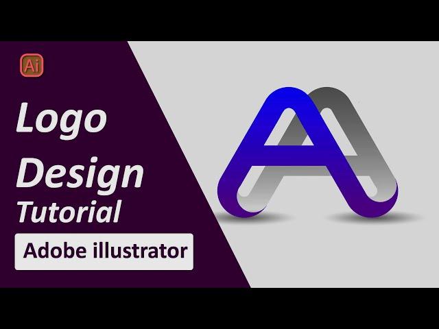 How to make logo in Illustrator | Adobe Illustrator Tutorials | Rasheed RGD