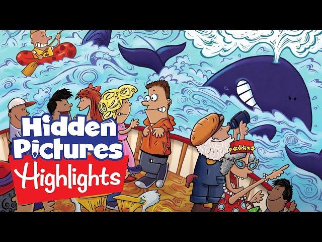 Hidden Pictures Puzzle #4 | 2020 | Can You Find All The Objects?  | Highlights Kids