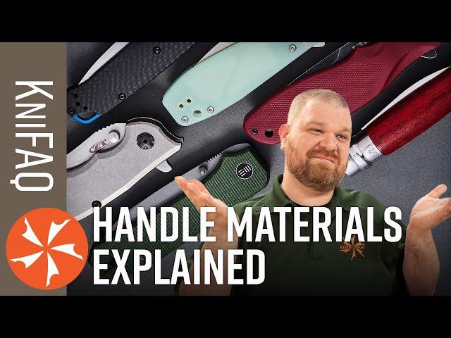 KnifeCenter FAQ #147: Best Knife Handle Material?