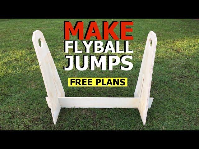 How to make Flyball Jumps // TIPS AND TRICKS from a builder // FREE PLANS