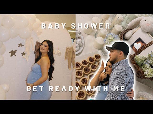 GRWM FOR MY BABY SHOWER 