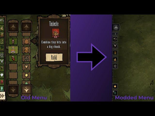 Old Crafting Menu in DST? (Mod) | Don't Starve Together - Nootashi