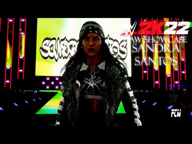 WWE 2k22 | CAW Showcase: Sandra Santos [Update ]