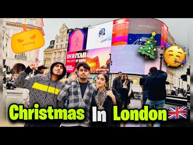 Christmas ki TayariLondon Saj Gaya️!