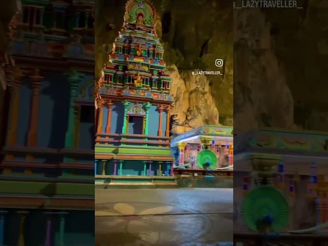 Beautiful Temple inside a cave in Malaysia #shorts #youtubeshorts #trendingshorts #viralshorts