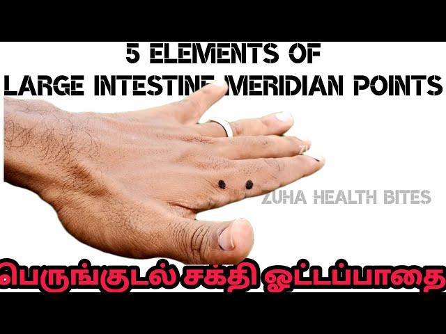 5 Elements of LARGE INTESTINE Meridian Points | Heath Bites