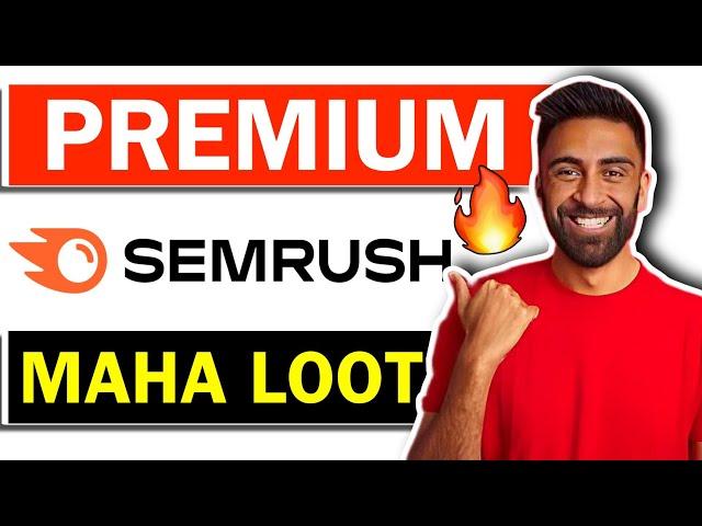 Premium SemRush Fo Almost Free | Premium Semrush Account | semrush for free #semrush