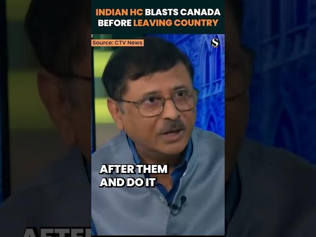'Gone Are the Days...' Sanjay Verma Teaches Canadian Journalist about New World Order #shorts