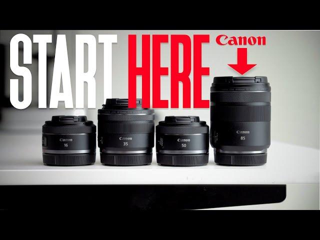 Canon RF Lens Starter Set: HIgh Quality at a  Low Cost!