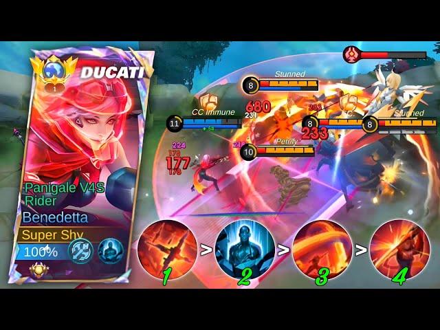 META LING CAN’T REACT TO THIS EARLY GAME BENEDETTA ROTATION!? | MOBILE LEGENDS