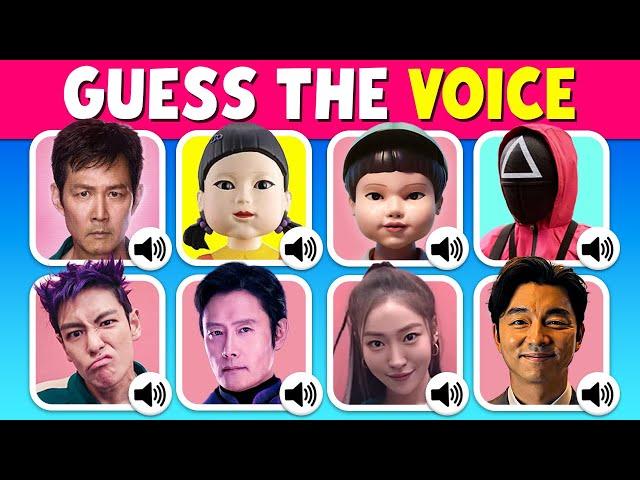 Guess Squid Game 2 Characters by Their VOICE + EMOJIS  Ultimate Squid Game 2 Quiz