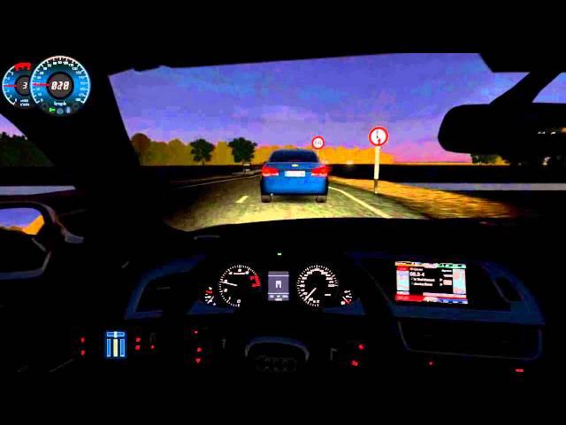 City Car Driving - Audi S4 Night Cruise