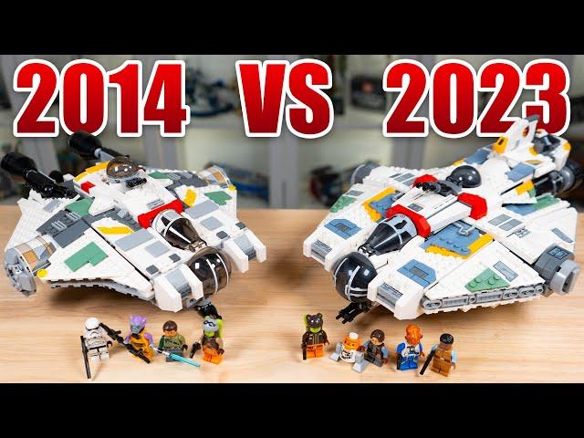 LEGO Star Wars GHOST Comparison! (75053 vs 75357 | 2014 vs 2023)