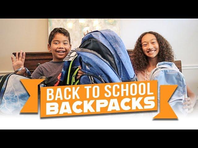 BACK TO SCHOOL BACKPACKS