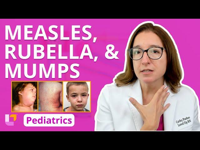 Measles, Rubella, & Mumps: Alterations in Health - Pediatric Nursing | @LevelUpRN