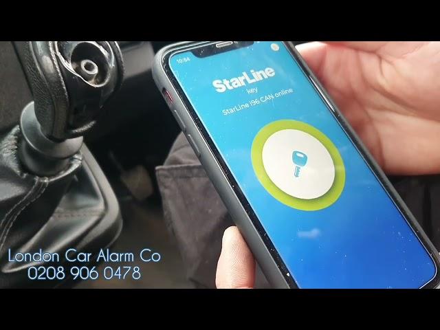 Mercedes Sprinter | Starline i96v2 Immobiliser |  HOW TO PAIR A SMARTPHONE OR TAG TO CAR IMMOBILISER
