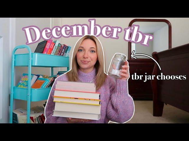 What I'm Reading in December 2024: TBR jar chooses my reads 