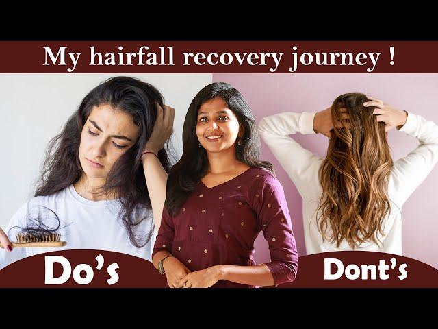 My hairfall recovery journey ! Do’s and Dont’s | #drsharmika #haircare #hairfall #daisyhospital