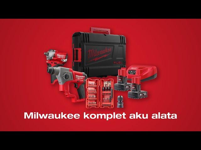 Milwaukee komplet aku alata M12FPP2BP-602X