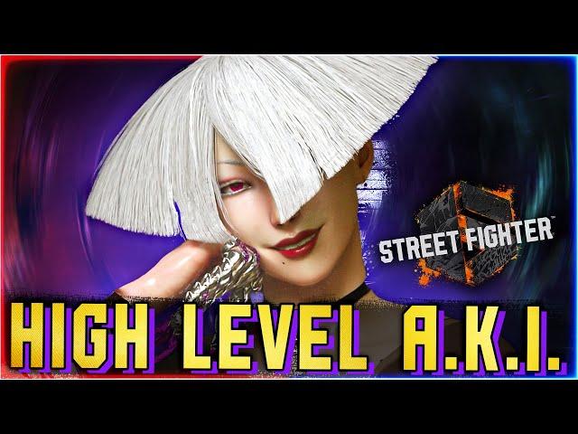 Zabeth/ザべス - High Level A.K.I. Showdown! Street FIghter 6 High Level Gameplay