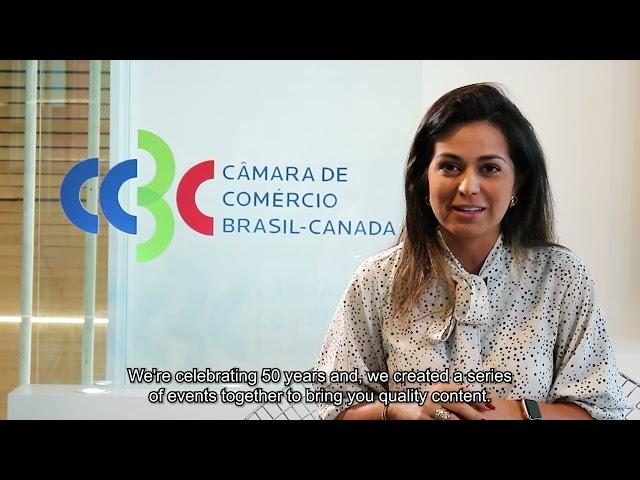 Convite Fórum Econômico Brasil-Canadá | #50AnosCCBC