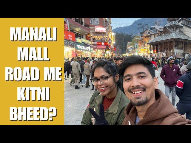 New Year ke bad manali mall road ka haal | Pahadi bheji vlogs