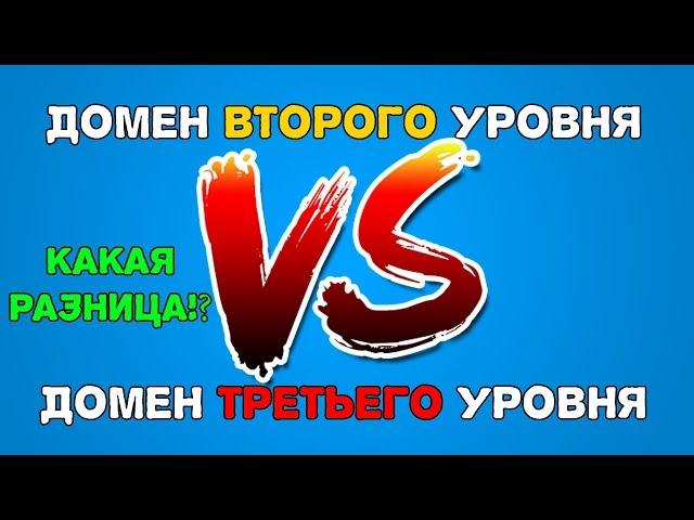 Домен второго и третьего уровня - Что это и в чем разница