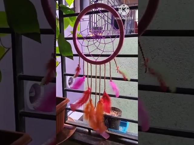 Dream Catcher DIY #craft #dreamcatcher #diycrafts #decoration