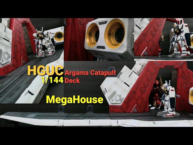 Mega House | HGUC 1/144 Argama Catapult Deck | 4K