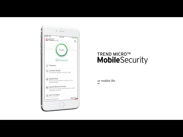 Antivirus Software Overview - Trend Micro Mobile Security for iOS