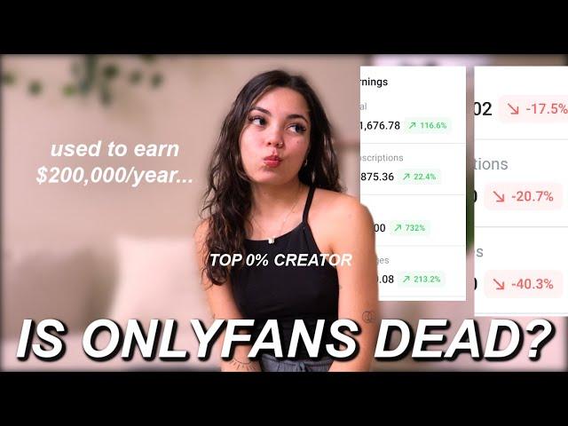 is onlyfans dead? what happened + and how to fix it (an honest update from a top 0% creator)