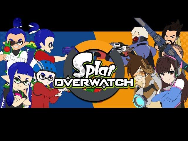 SplatOverwatch [Splatoon VS Overwatch Animation]